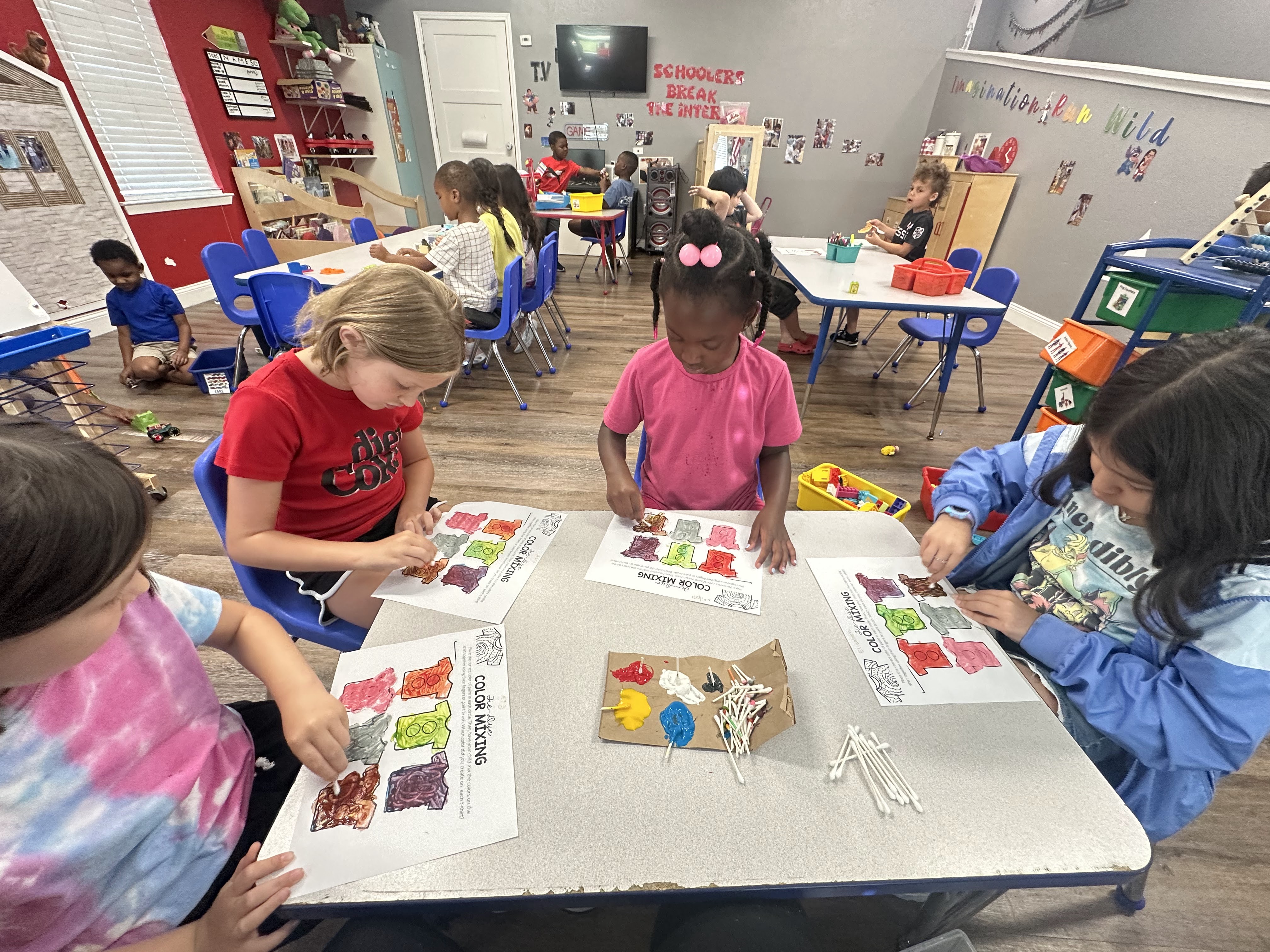 After School program classroom