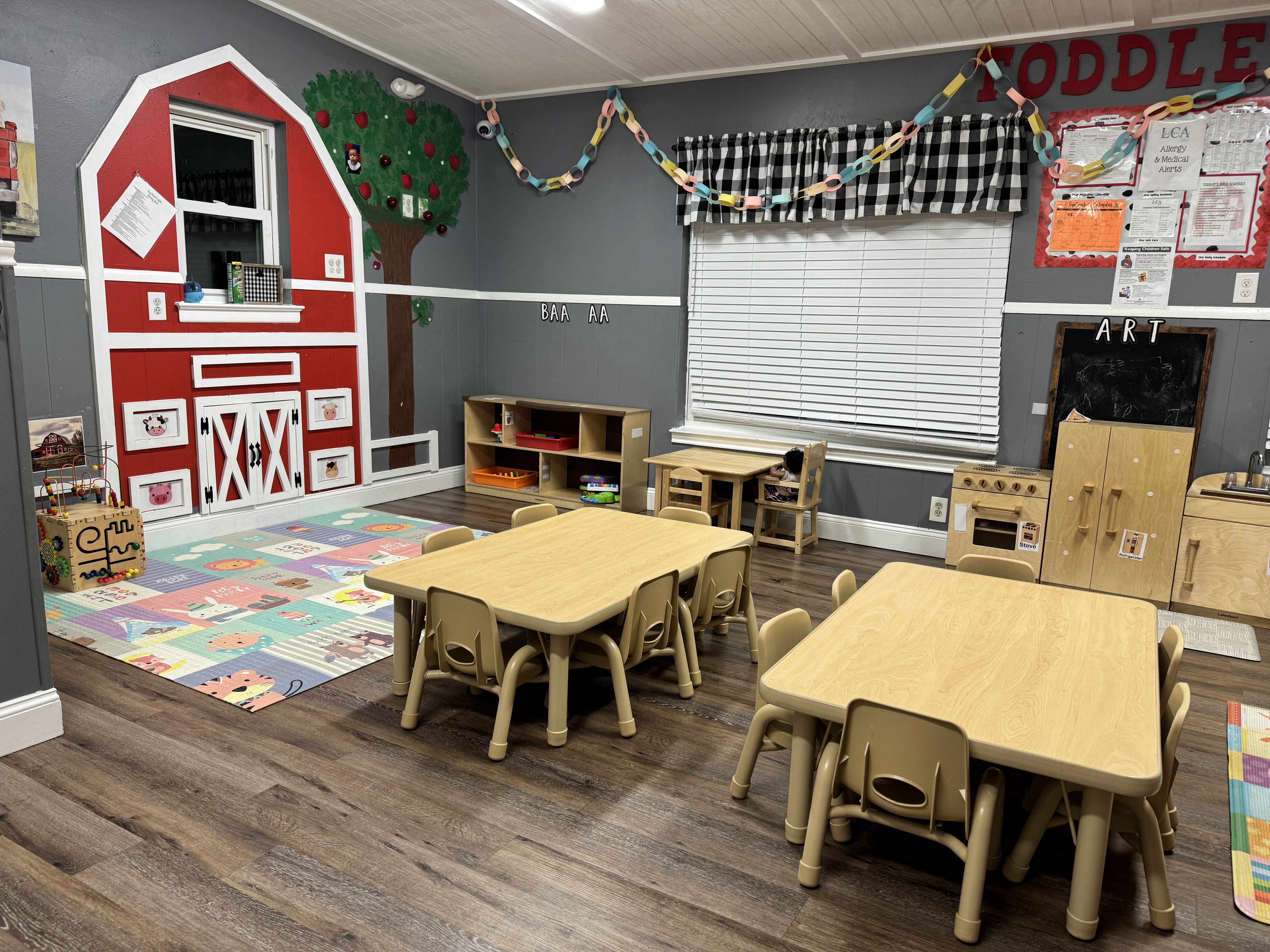 Toddlers program classroom